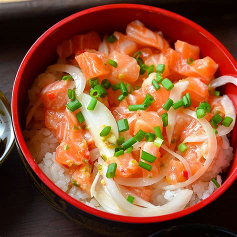 Recette Chirashi Au Saumon