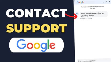 How To Contact Google Support Live Chat Youtube