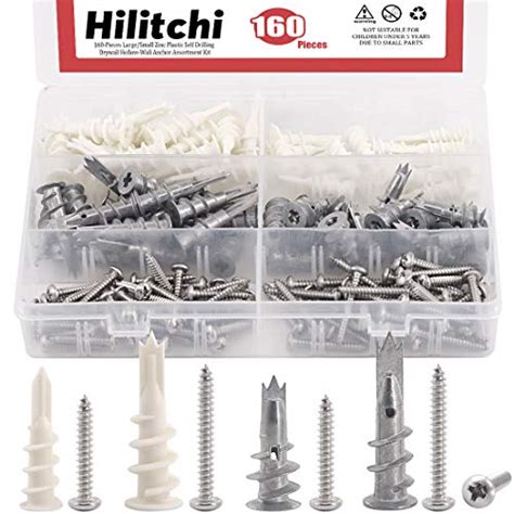 Hilitchi Assortiment De Pi Ces D Ancrage Pour Cloison S Che En Zinc