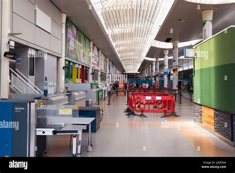 Jersey Airport Departures The Channel Islands Stock Photo - Alamy