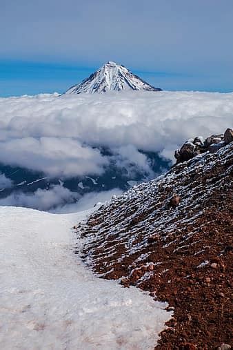 japan, pagoda, fuji, volcano, fuji volcano, snow fall, mountain | Pikist