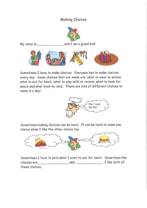 Therapy And Self-Help Worksheets printable pdf download