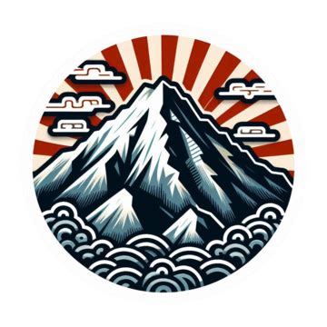 Japan S Mount Fuji Sticker Japans Mount Fuji Sticker Mountain Fuji