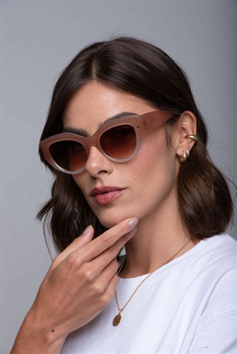 Óculos Solar Coconut Nude Degradê Cool For The Summer ÓR Eyewear Proteção UV 400 ÓR