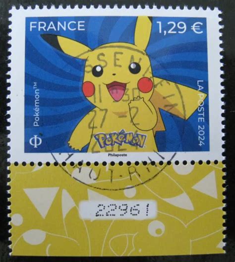 Timbre De France Pokemon Timbres Oblit R Eur Picclick Fr