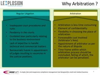 A Beginners Guide To Arbitration Ppt