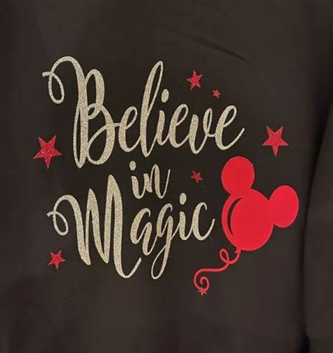 Believe In Magic Svg Design To Cut With Sillhouette Or Cricut Etsy