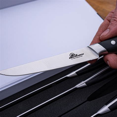 Bbq Dragon 6 Piece Ultimate Steak Knife Set Bbqd470 Bbqguys