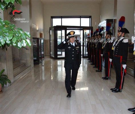 Attualit Carabinieri Generale Rispoli In Visita A Taranto