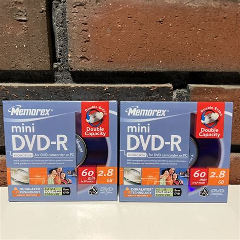 Memorex Mini Dvd R Double Sided Gb Minutes Dvd Camcorder