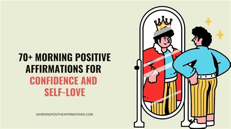 Morning Positive Affirmations For Confidence And Self Love