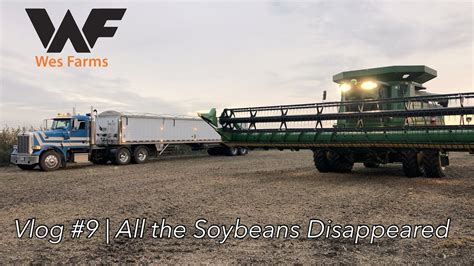 All The Soybeans Disappeared Soybean Harvest 2019 Vlog 9 Youtube