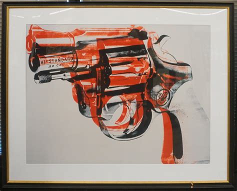 Andy Warhol Warhols Gun Mutualart