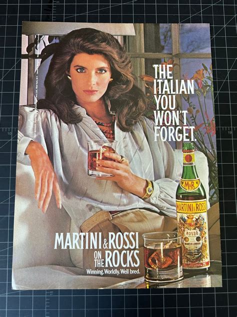 Vintage S Martini Rossi Vermouth Print Ad Etsy