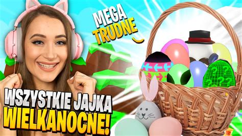 Zebrałam WSZYSTKIE JAJKA Wielkanocne w Roblox Bubble Gum Simulator