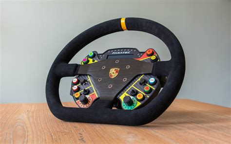 Fanatec Podium Steering Wheel Porsche Gt R Suede Simraceblog