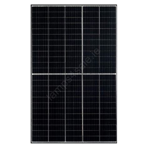 Photovoltaic Solar Panel Risen 400wp Black Frame Ip68 Half Cut Pallet