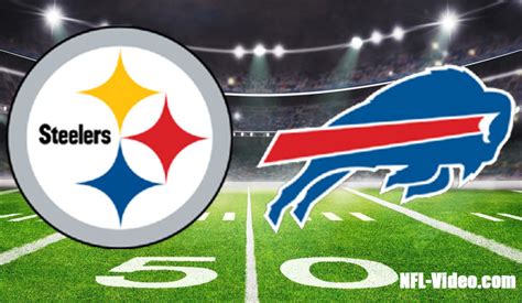 Pittsburgh Steelers Vs Buffalo Bills Full Game Replay Nfl Wild