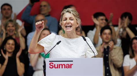 Yolanda Díaz desdeña la importancia de Podemos para el éxito de Sumar