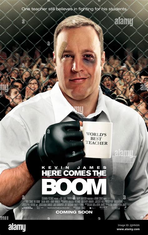 Kevin James Poster Here Comes The Boom 2012 Stock Photo Alamy