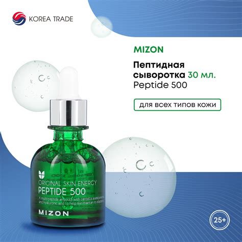 Пептидная антивозрастная сыворотка Mizon Original Skin Energy Peptide ...