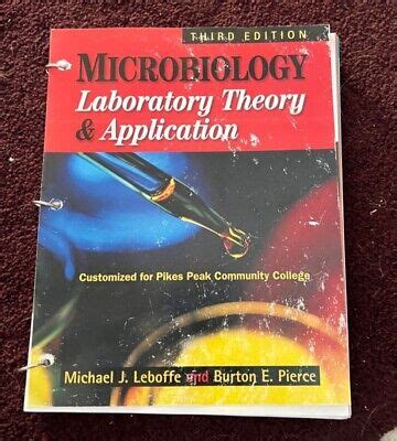 Microbiology Laboratory Theory And Application By Burt Pierce And