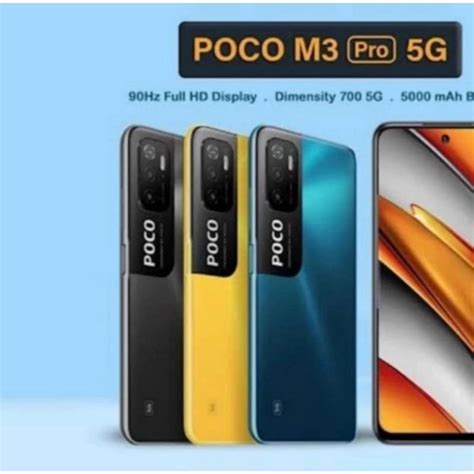 Jual HP XIAOMI POCO M3 PRO 5G 6 128 GB MI POCO M 3 PRO 5G RAM 6GB ROM