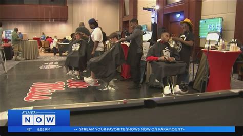 For The Th Year Off The Hook Barbershop Provided Cuts Ahead Of The