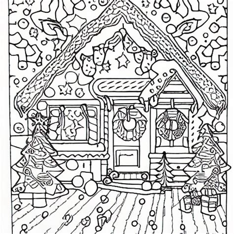 Coloriages de Noël Creative Fabrica