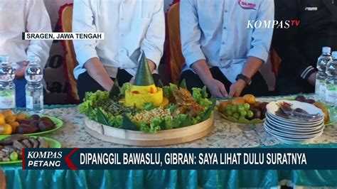 Bawaslu Jakpus Panggil Gibran Klarifikasi Soal Pembagian Susu Di Cfd