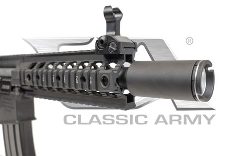 Classic Army Full Metal M4 Vehicle Crewman Weapon Aeg Airsoft Rifle