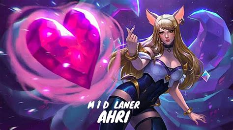 Ahri Mid Lane Wild Rift League Of Legends Mobile Lol Mobile