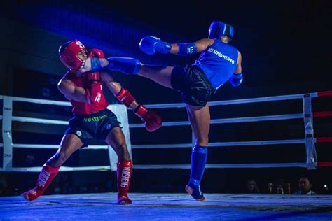 Pertarungan Muay Thai Kelas Amatir Untuk Atlet Berbakat Pra Pon Di Summer Fights Amateur Bali