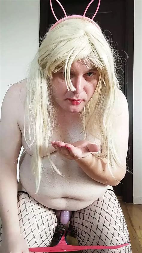 Chubby Sissy Spits All Over Her Shemale Fishnet Porn Feat Sissy Dani XHamster