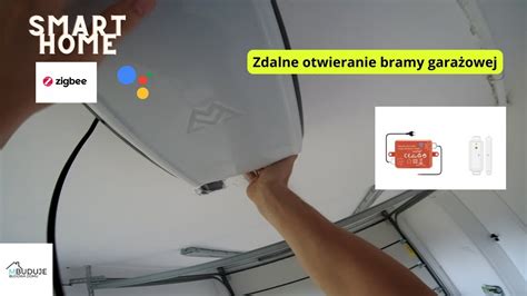 068 smart home Tuya zdalne otwieranie i sprawdzanie stanu zamknięcia