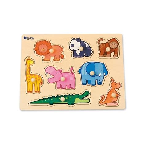 Puzzle Animaux de la Jungle Jouet bébé bois