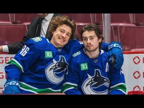 Quinn Hughes Next Captain Hockey Players Funny Hot Hockey Players Hockey Players