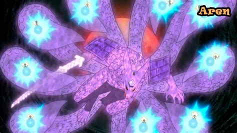 Naruto Shippuden Episodio 384 ナルト 疾風伝 Kyubi de Naruto Fusionado con el