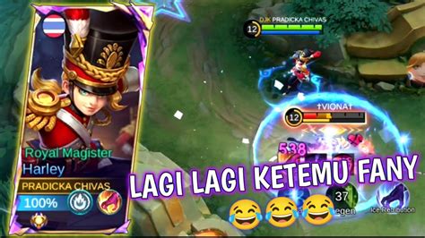 LAGI LAGI KETEMU FANY HARLEY GAMEPLAY FS HYPER FANY MLBB YouTube