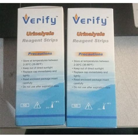 Jual Verify Pe Verify Parameter Alat Cek Urin Urinalysis Reagent