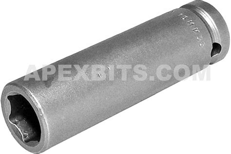 Apex Mm Mm Extra Long Impact Socket Square Drive