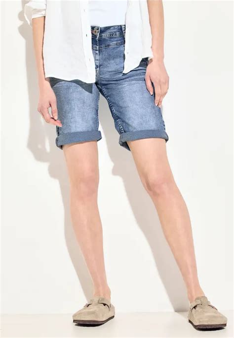 CECIL Jeans Shorts für Damen in Blau SCARLETT CECIL