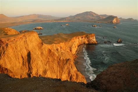 Premium Photo Evening Landscapes Of Paracas National Reserve Park Peru