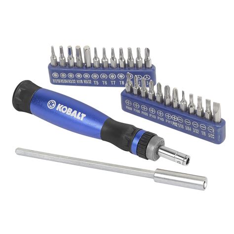 Kobalt Precision 26 Piece Ratcheting Multi Bit Screwdriver Set At Lowes