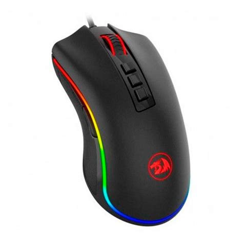 Ripley MOUSE GAMER REDRAGON COBRA NEGRO RGB 10 000 DPI M711