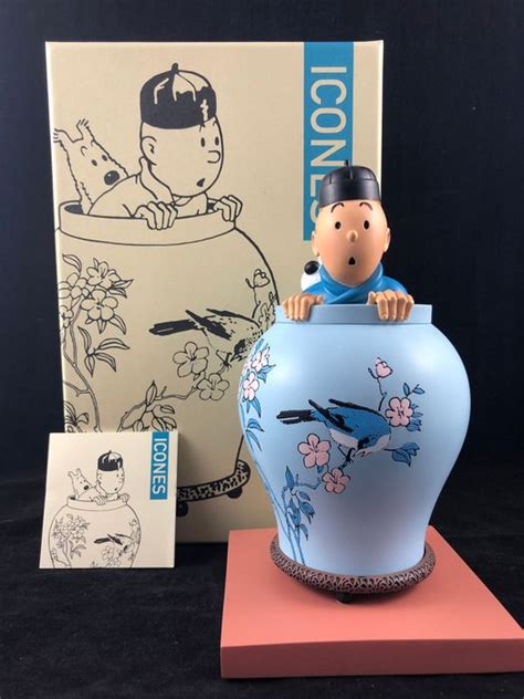 Tintin Statuette Moulinsart La Potiche Du Lotus Catawiki