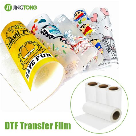 Direct To Film 30cm 60cm Dtf Clear Per Roll Films For Dtf Digital