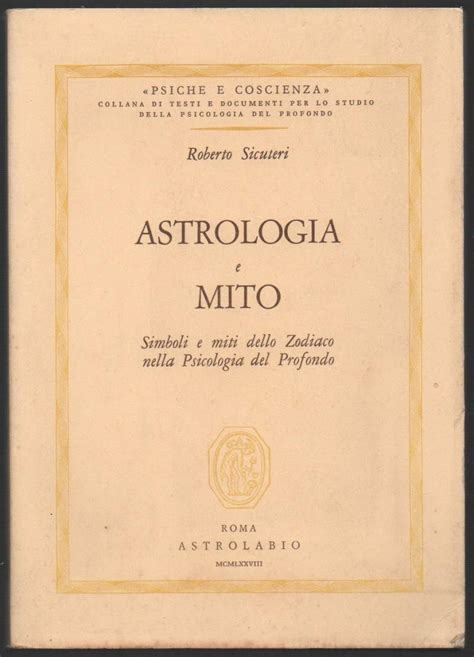 Astrologia E Mito Simboli E Miti Dello Zodiaco Nella Psicologia Del