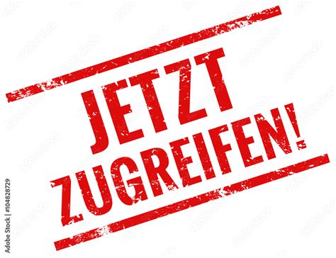 Jetzt Zugreifen Stempel Rot Grunge Stock Vektorgrafik Adobe Stock