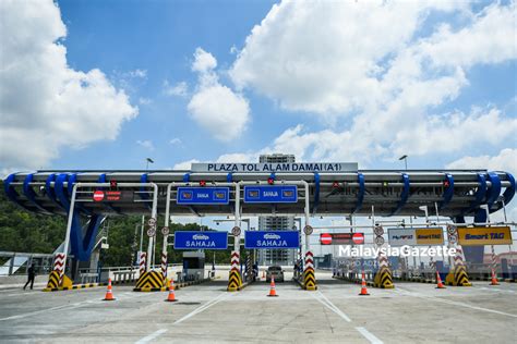 Kutipan Tol Di Plaza Tol Alam Damai Bermula Tengah Malam Ini